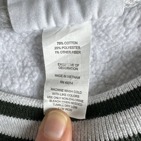 Champion Reverse Weave Crewneck University Of Miami Hurricanes Small Adult - Picture 3 of 9